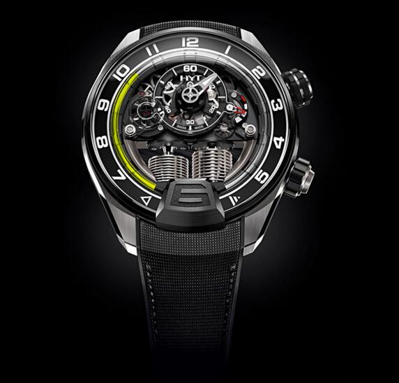 Cheap Luxury Replica HYT H4 METROPOLIS 512-TD-45-GF-RN watch